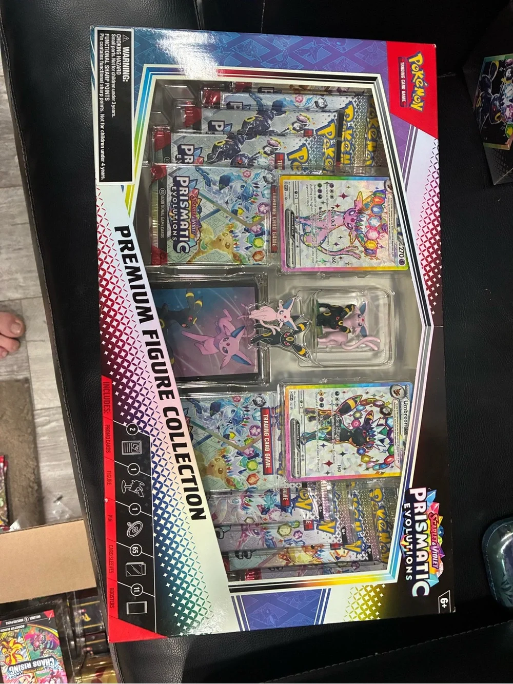 Premium Figure Collection - Prismatic Evolutions (Pink/Black)